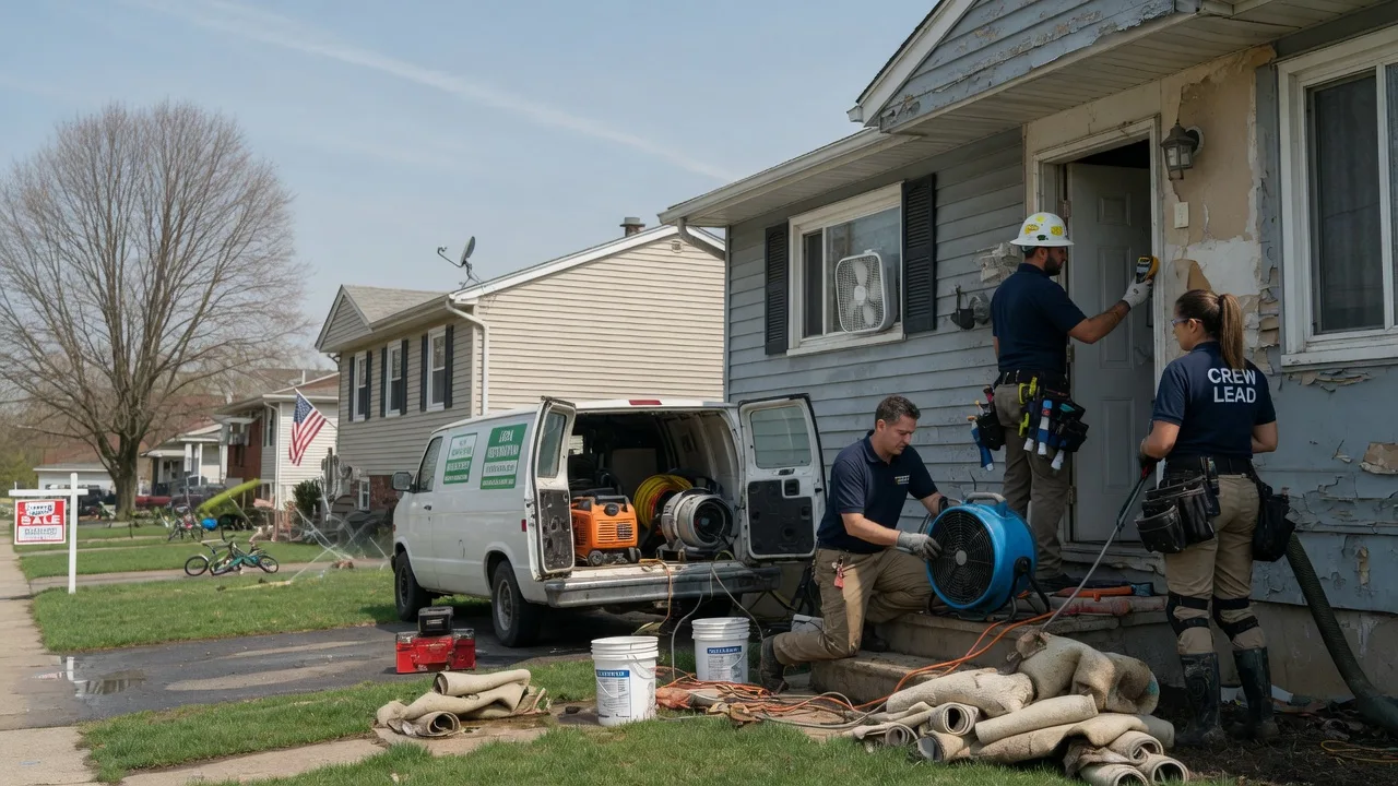 Flood Cleanup in Mchenry, MD near me